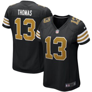 Michael Thomas New Orleans Saints  Women's Alternate Game Jersey - Black