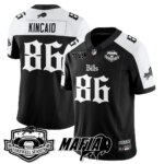 Dalton Kincaid #86 Buffalo Bills BUF Mafia Gothic Vapor Limited Jersey - Farewell Highmark Patch - All Stitched