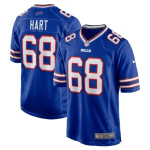 Bobby Hart Buffalo Bills  Game Jersey - Royal