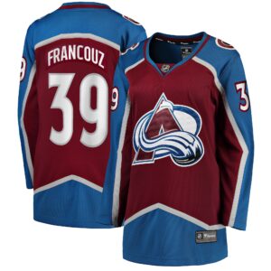 Pavel Francouz Colorado Avalanche Women's Home Breakaway Player Jersey - Burgundy