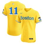 Men's Boston Red Sox Rafael Devers  Gold City Connect Elite Jersey