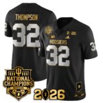 Anthony Thompson #32 Indiana Hoosiers Vapor Limited Football Jersey - 2025 National Champions - All Stitched