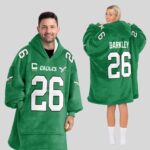 Captain 26 Philadelphia Football Unisex Blanket Hoodie