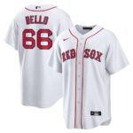 Men's #66 Brayan Bello Boston Red Sox  Home White Jersey