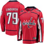 Charlie Lindgren Washington Capitals Home Breakaway Player Jersey - Red