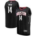 Gerald Green Houston Rockets  Fast Break Replica Player Jersey Black - Statement Edition
