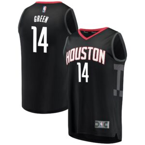 Gerald Green Houston Rockets Fast Break Replica Player Jersey Black - Statement Edition