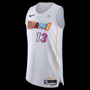 Bam Adebayo Miami Mashup Vol. 2 Authentic Jersey