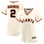 Women's San Francisco Giants Willy Adames #2 Cream Home Replica Jersey
