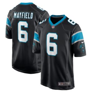 Baker Mayfield Carolina Panthers  Youth Player Game Jersey - Black