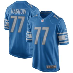 Frank Ragnow Detroit Lions  Game Jersey - Blue