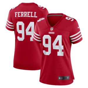Clelin Ferrell San Francisco 49ers  Women's Game Player Jersey - Scarlet
