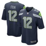 12s Seattle Seahawks  Game Jersey - College Navy