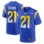 Zach Evans Los Angeles Rams  Home Game Jersey - Royal