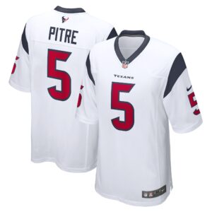 Jalen Pitre Houston Texans  Game Player Jersey - White