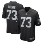 Vitaliy Gurman Las Vegas Raiders  Game Player Jersey - Black