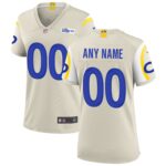 Los Angeles Rams Women's Custom Game Jersey - Bone