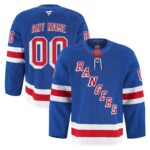 New York Rangers Fanatics Royal Home Authentic Pro Custom #00 Jersey