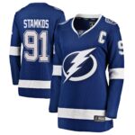Steven Stamkos Tampa Bay Lightning Women's Home Breakaway Player Jersey - Blue