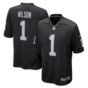 Tyree Wilson Las Vegas Raiders  2023 Draft First Round Pick Game Jersey - Black