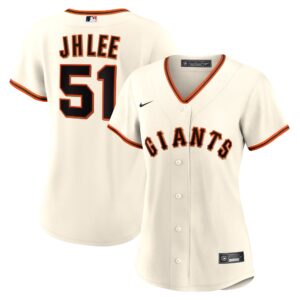 Women's San Francisco Giants Jung Hoo Lee #51 Cream Home Replica Jersey