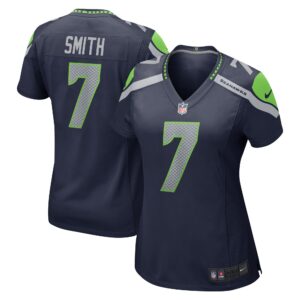 Geno Smith Seattle Seahawks  Women's Game Jersey - College Navy