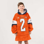 Kid P.S 2 Captain Denver Football Unisex Blanket Hoodie