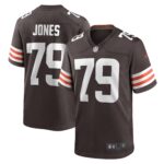 Dawand Jones #79 Cleveland Browns Team Game Jersey -  Brown