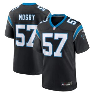 Arron Mosby Carolina Panthers  Team Game Jersey - Black