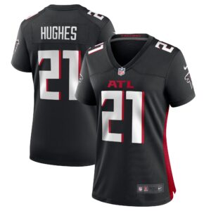Mike Hughes Atlanta Falcons Women's Game Player Jersey - Black