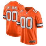 Denver Broncos  Alternate Custom Game Jersey - Orange