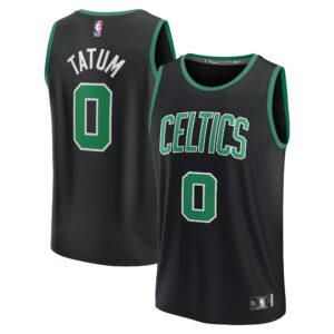 Jayson Tatum Boston Celtics  Youth Player Jersey - Statement Edition - Black