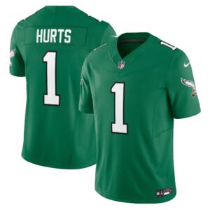 Jalen Hurts Philadelphia Eagles  Alternate Vapor F.U.S.E. Limited Jersey - Kelly Green