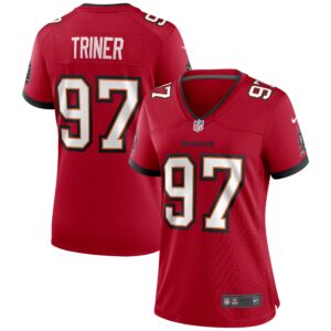 Zach Triner Tampa Bay Buccaneers  Women's Game Jersey - Red