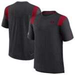 Men's Black San Francisco 49ers Sideline Tonal Logo Performance Player T-Shirt