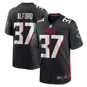 Dee Alford Atlanta Falcons  Player Game Jersey - Black