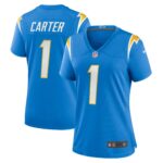 DeAndre Carter Los Angeles Chargers  Women's Home Game Player Jersey - Powder Blue