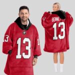 Adult S.B 13 Georgia Football Unisex Blanket Hoodie