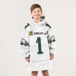 Kid 1 Philadelphia Football Unisex Blanket Hoodie