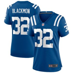 Julian Blackmon Indianapolis Colts Women's Game Jersey - Royal