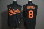 Men's Baltimore Orioles #8 Cal Ripken Jr. Black 2020 Cool and Refreshing Sleeveless Fan Stitched  Jersey