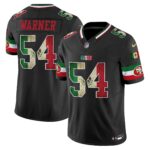 Fred Warner # 54 San Francisco 49ers Mexico Vapor Limited Jersey V4 - All Stitched