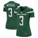 Whitehead New York Jets  Women's Game Player Jersey - Gotham Green