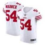 Fred Warner San Francisco 49ers  Vapor Elite Jersey - White