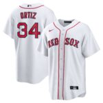 Men's Boston Red Sox David Ortiz  White Home Replica Player Jersey
