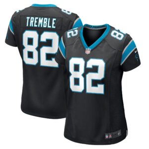 Tommy Tremble Carolina Panthers  Women's Game Jersey - Black