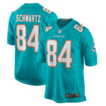Anthony Schwartz Miami Dolphins Team Game Jersey -  Aqua