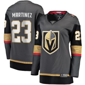 Alec Martinez Vegas Golden Knights Women's Breakaway Alternate Player Jersey - Gray