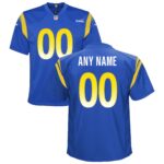 Los Angeles Rams  Youth Custom Game Jersey - Royal