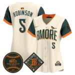 Women's Brooks Robinson #5 Baltimore Orioles Vapor Premier Limited Jersey - City Connect
